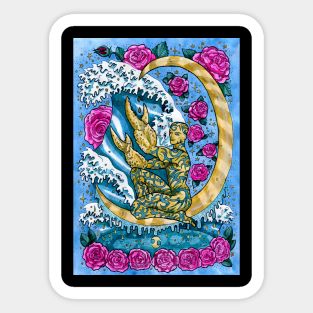 Cancer (Crab). Zodiac Design. Sticker